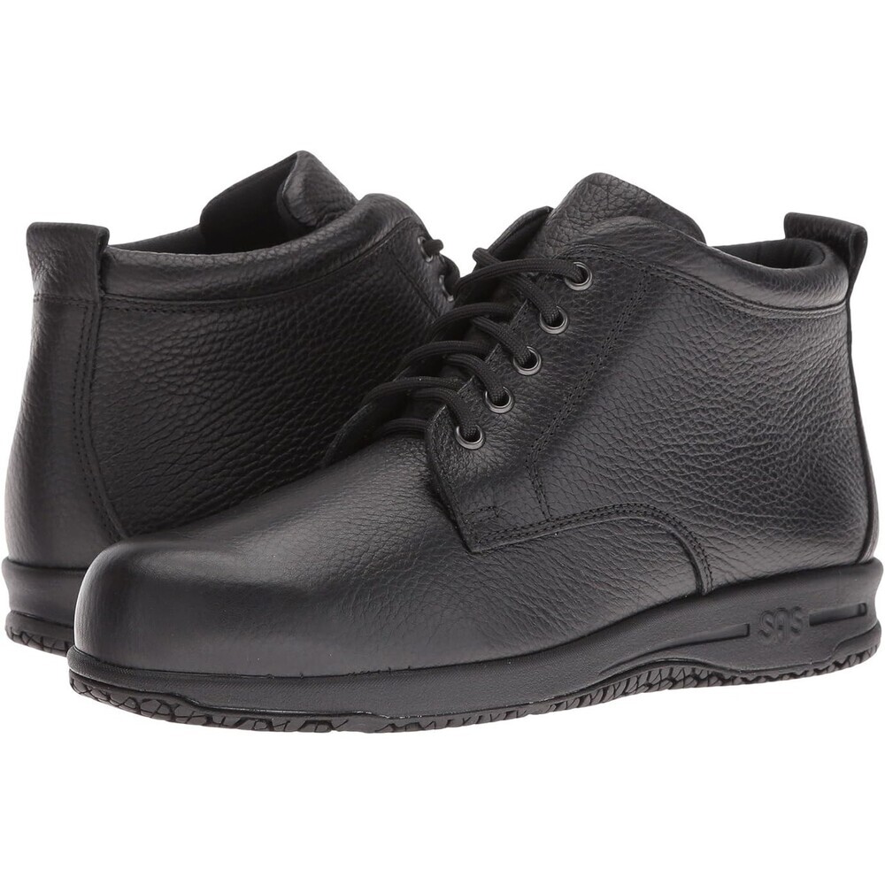 SAS Alpine Non Slip 2230-013 Women's US 9 Black Leather Lace Up Boots ZOGG2569